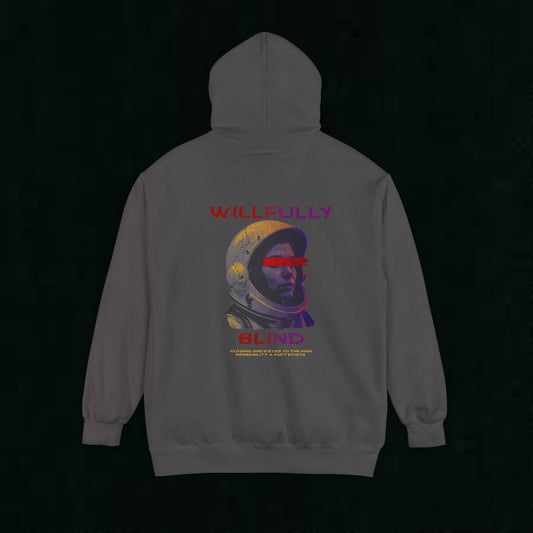 Willfully Blind Custom Hoodie - Gym Fit Design